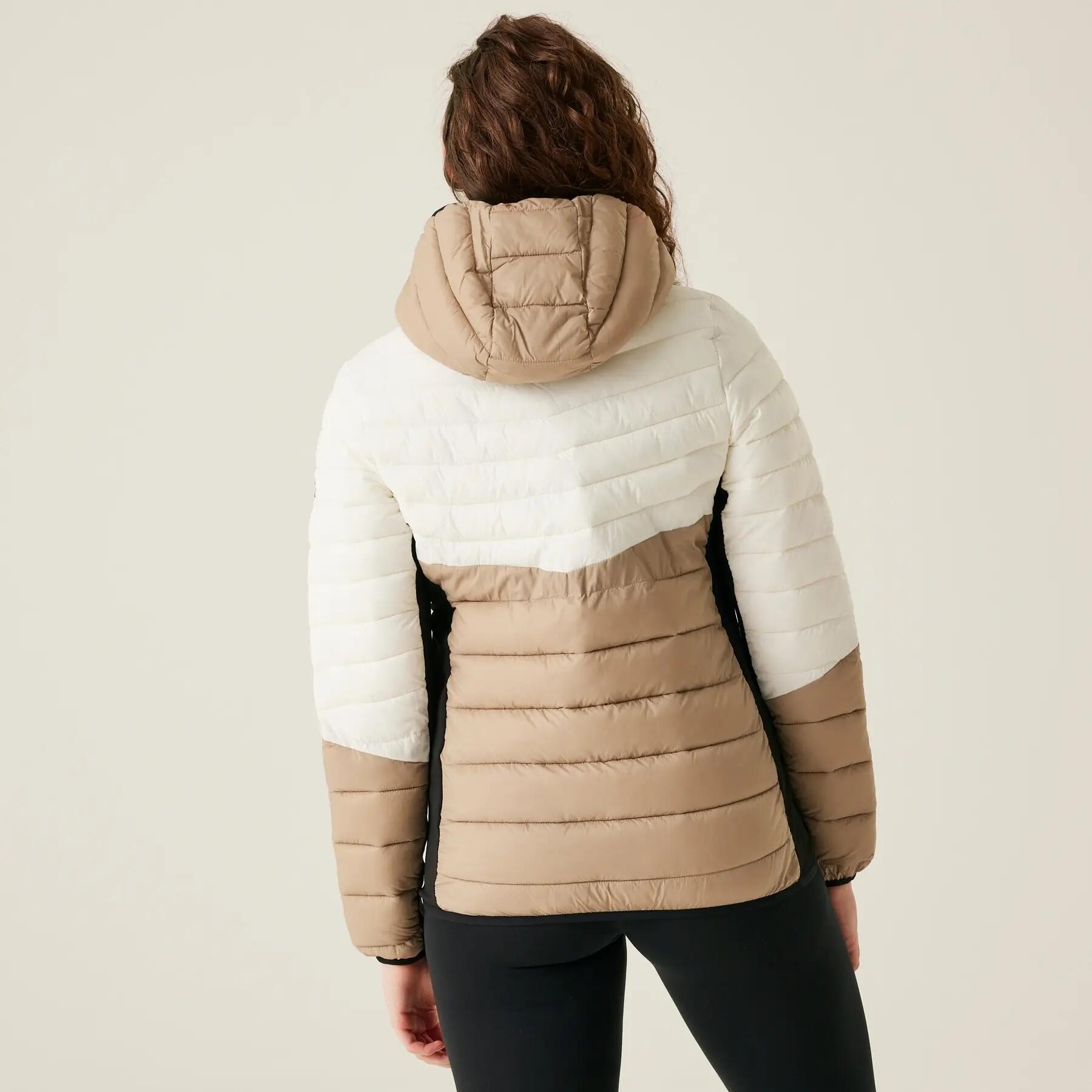 Piumino con cappuccio da donna Regatta Leedre Hybrid 4/7