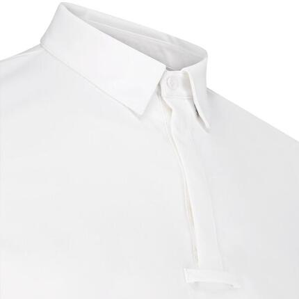 Show shirt men classic short sleeve white size 50 - Größe
