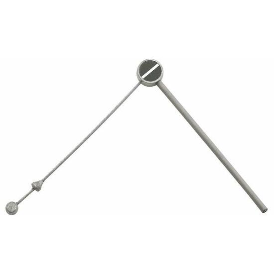 Cavi di collegamento in acciaio Elvedes Cantilever PVC (x10)