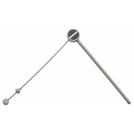 Kable łączeniowe stalowe Elvedes Cantilever PVC (x10)