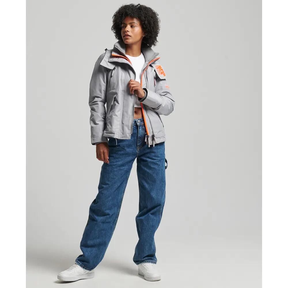 Women's waterproof hooded jacket Superdry Mountain