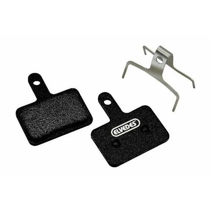 Paire de 25 plaquettes de frein vélo metal carbon Elvedes Shimano BR-M375, M415-