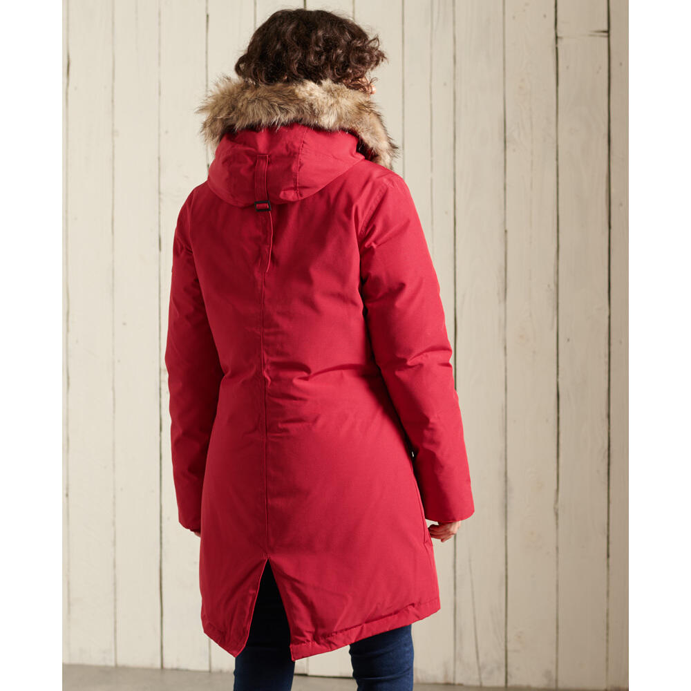 Parka acolchoada feminina Superdry Rookie 3/7