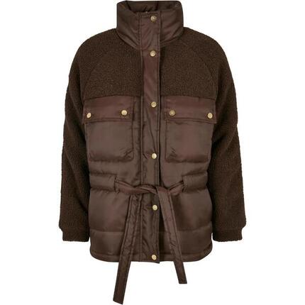 Veste femme Urban Classics sherpa mix puffer