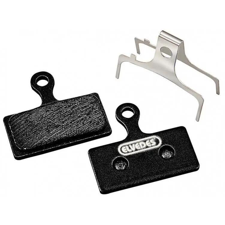 Paar Fahrradbremsbeläge Metall/Carbon Elvedes Shimano BRM666, BRM785, BRM985 1/5