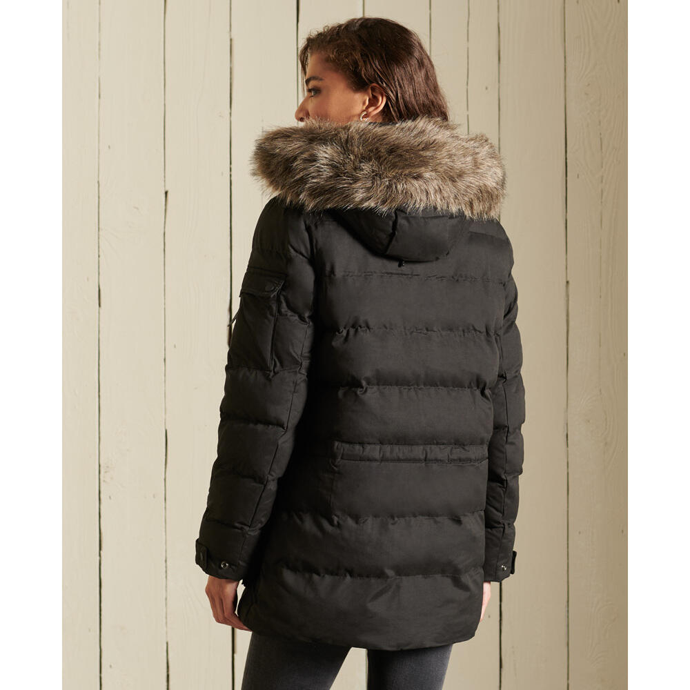 Parka feminina Superdry Expedition en microfibre 3/7