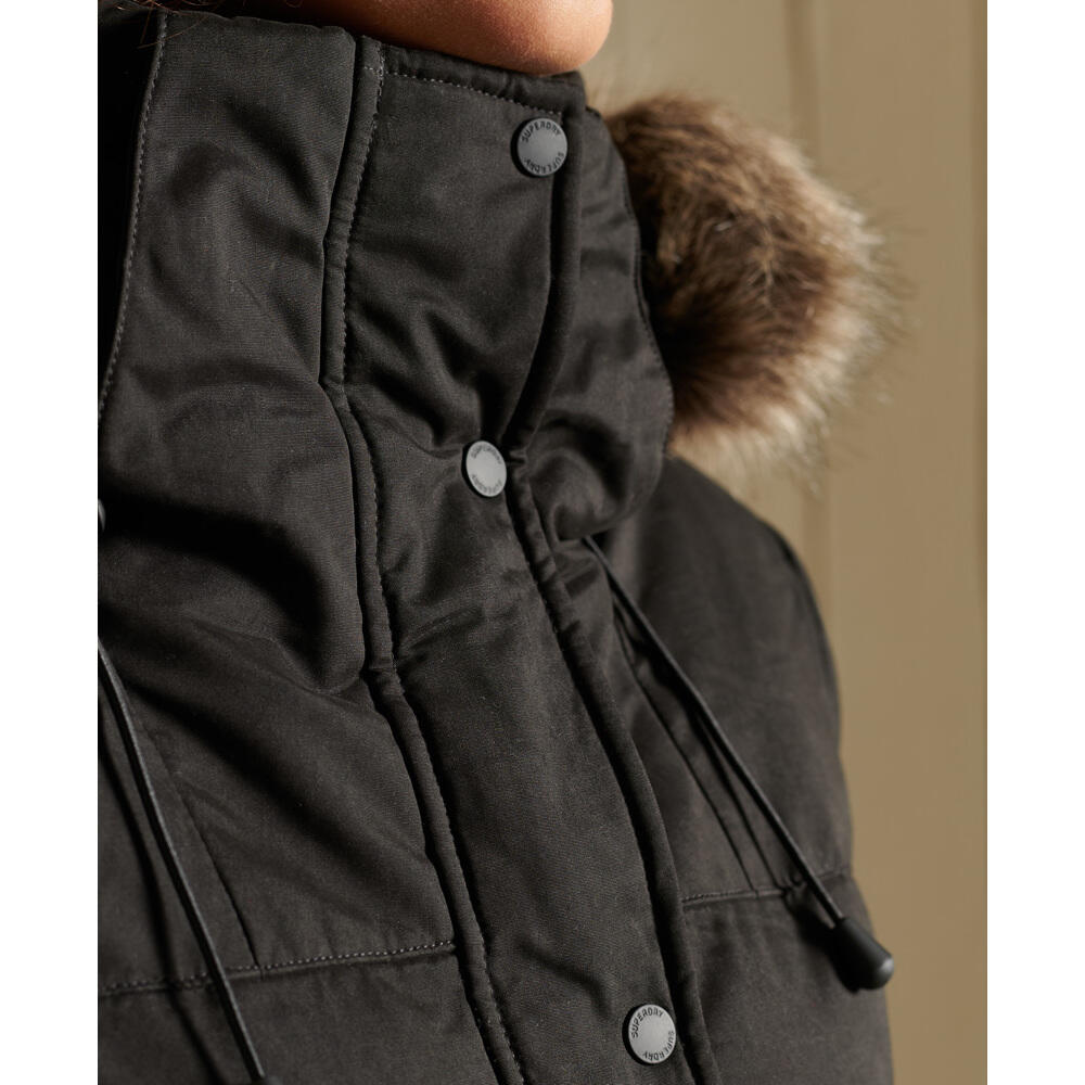 Parka feminina Superdry Expedition en microfibre 5/7