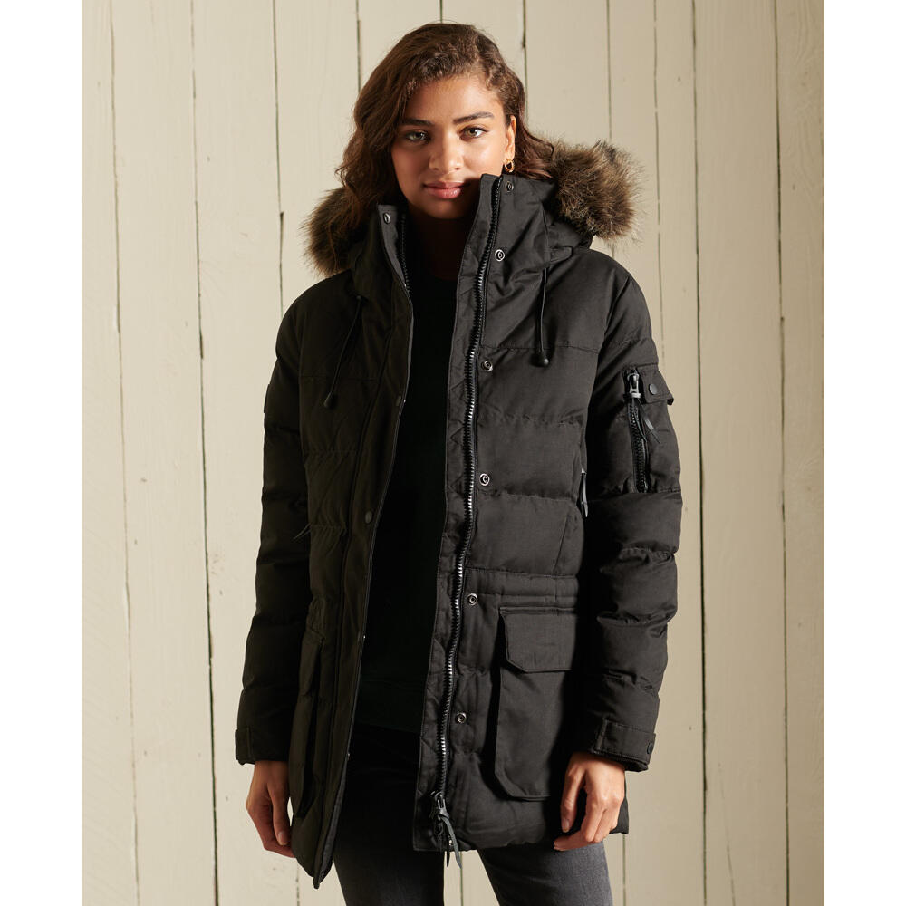 Women's parka Superdry Expedition en microfibre