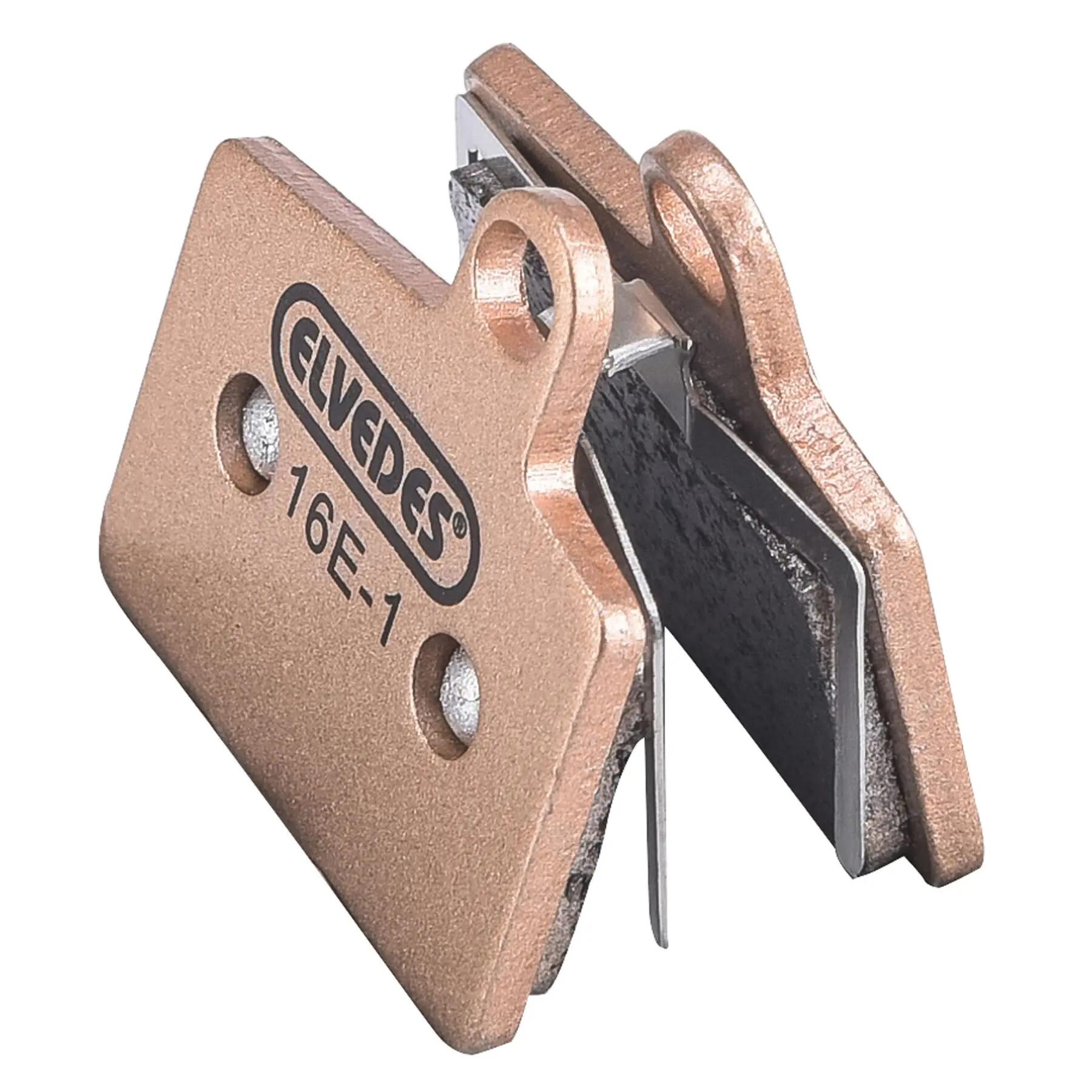 Paire de plaquettes de frein vélo métaliques Elvedes Hayes Stroker Ryde 3/3