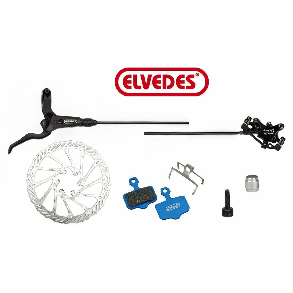 Right brake complete hose Elvedes HP4000