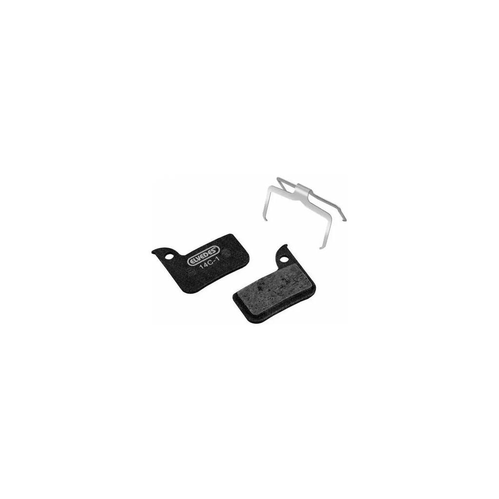 Pair of 25 metal/carbon bicycle brake pads Elvedes SRAM Red Road