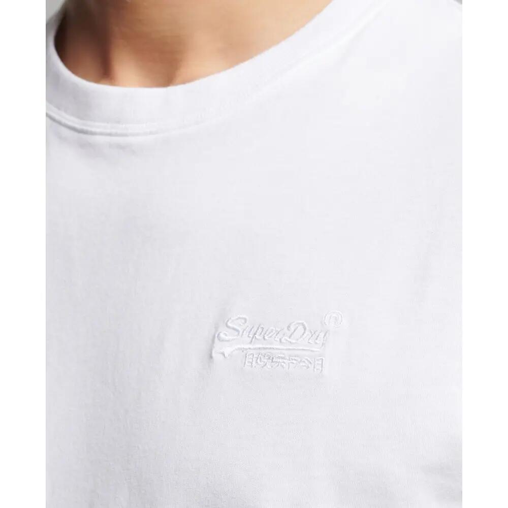 Camiseta de manga larga de algodón orgánico Superdry Vintage Logo 3/4