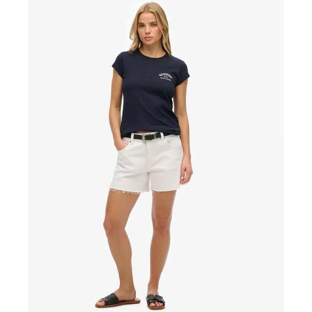 T-Shirt Marine Femme Superdry Athletic 3/6
