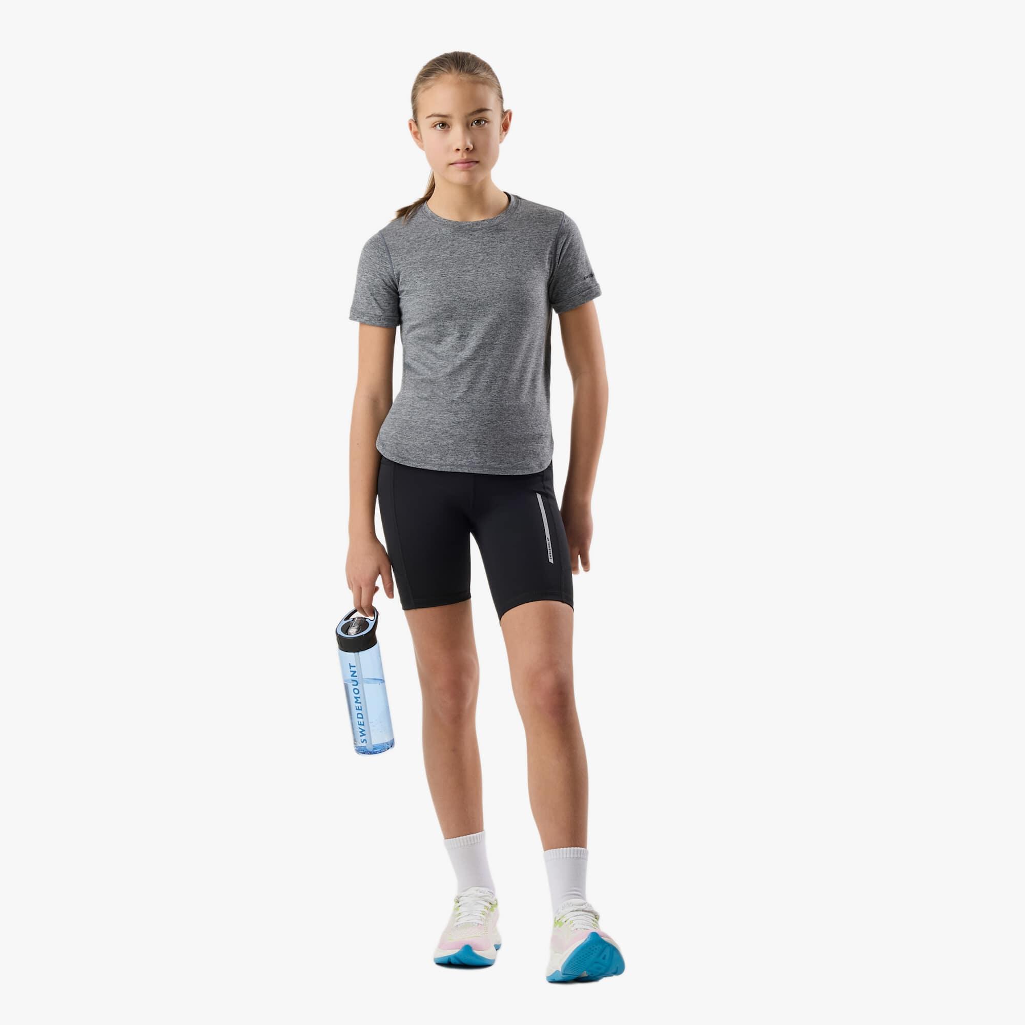 Kinder trainingslegging kort sneldrogend Core Pocket 3/5