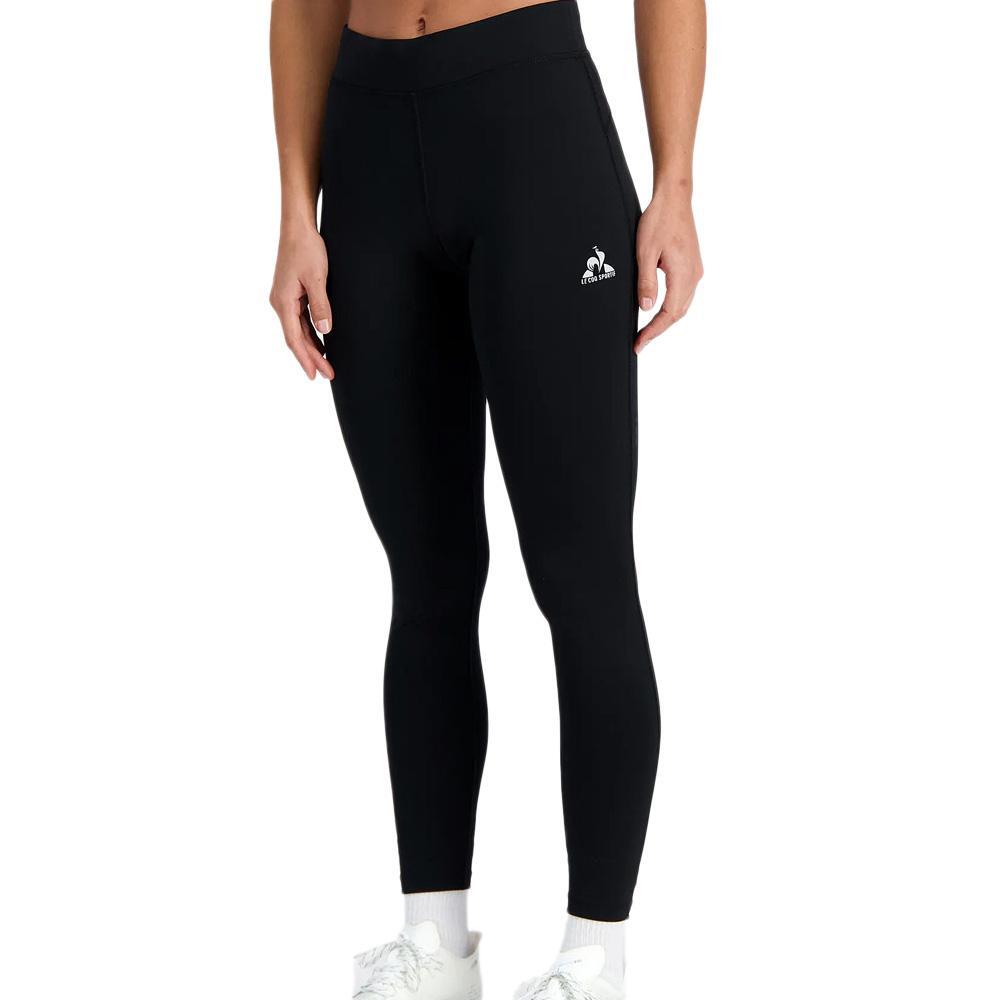 Women's Black Le Coq Sportif Training N°1 Sports Leggings