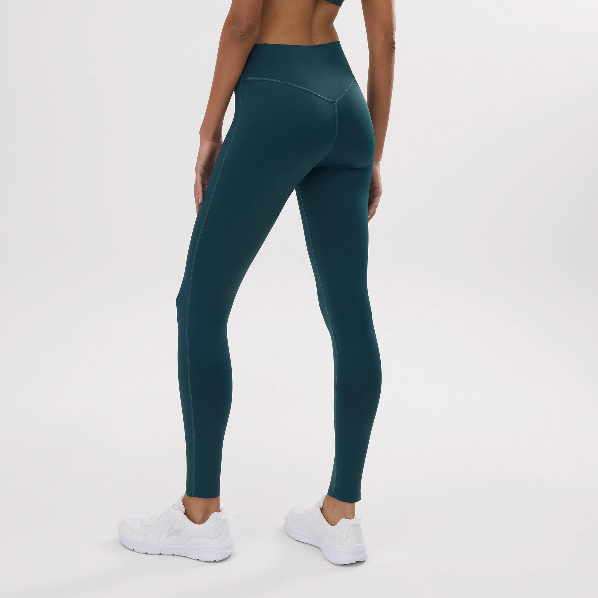 Leggings vert bouteille à effet push-up et compression 2/6