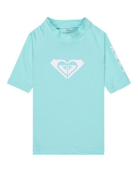 Lycra manches courtes Whole Hearted Bleu Jeune Fille