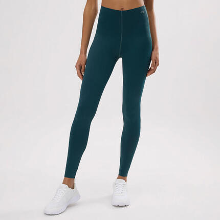 Leggings de compression vert bouteille pour un ventre plat