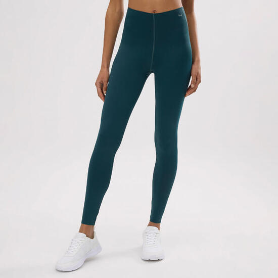 Leggings de compression vert bouteille pour un ventre plat