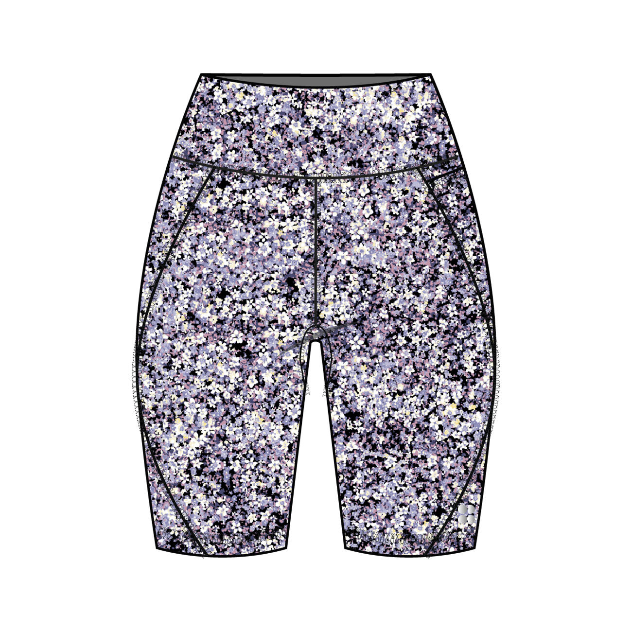SWEATY BETTY Power Biker Shorts  PAARSE BLOEMENPRINT M 3/5
