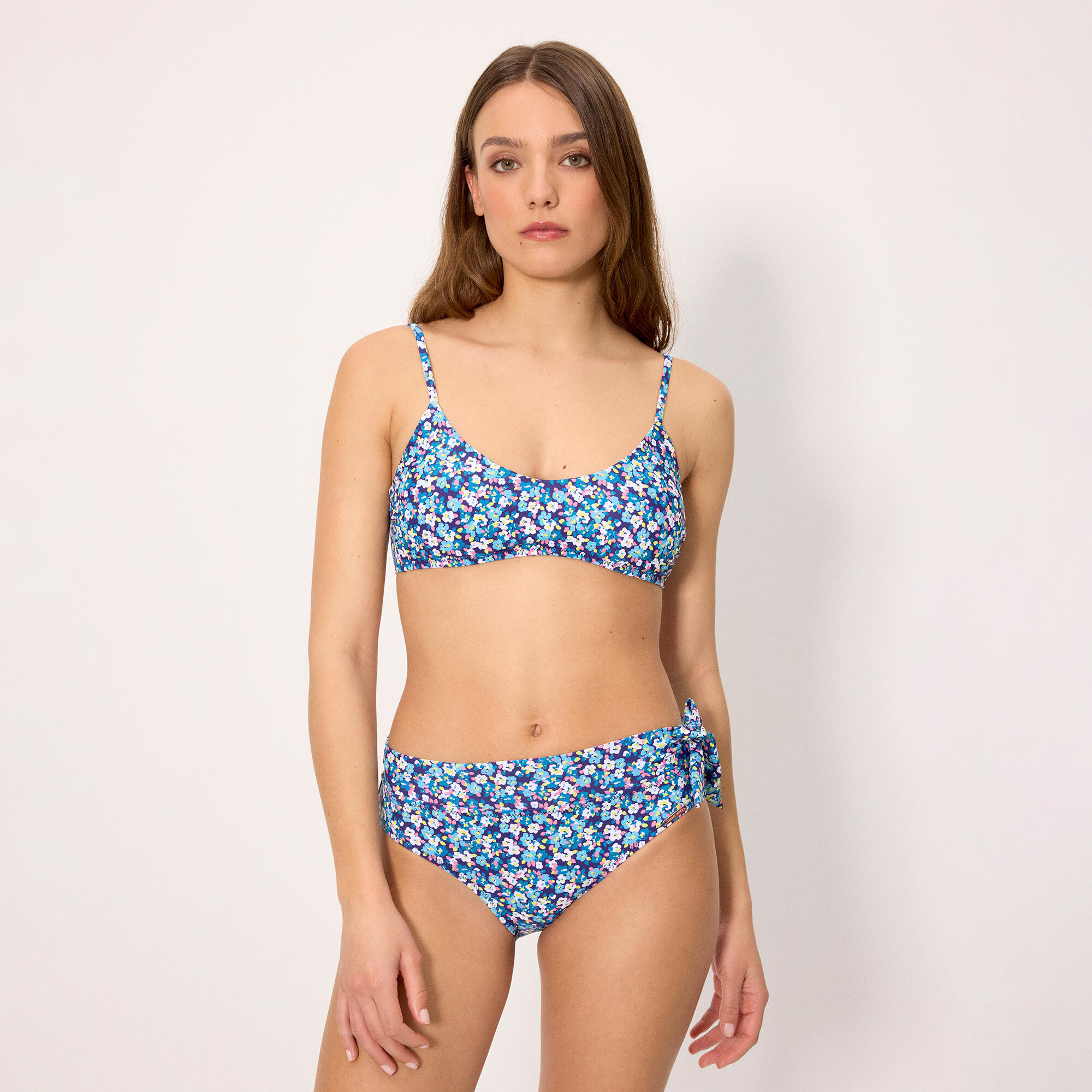 Culotte de bikini multi-positions bleue Liberty 5/6