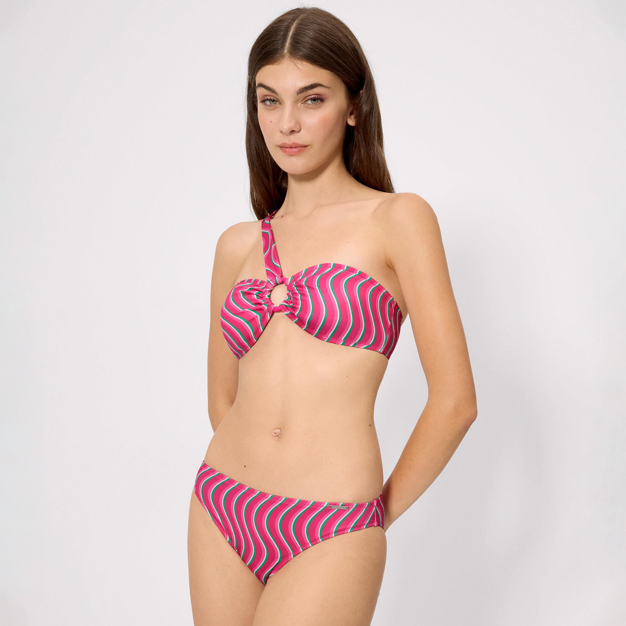 Braga bikini estampado ondas 5/6