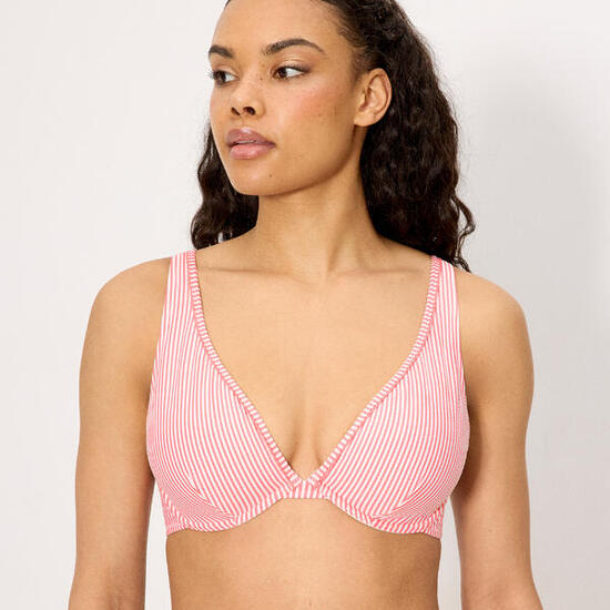 Top bikini reductor bambula rosa copa C