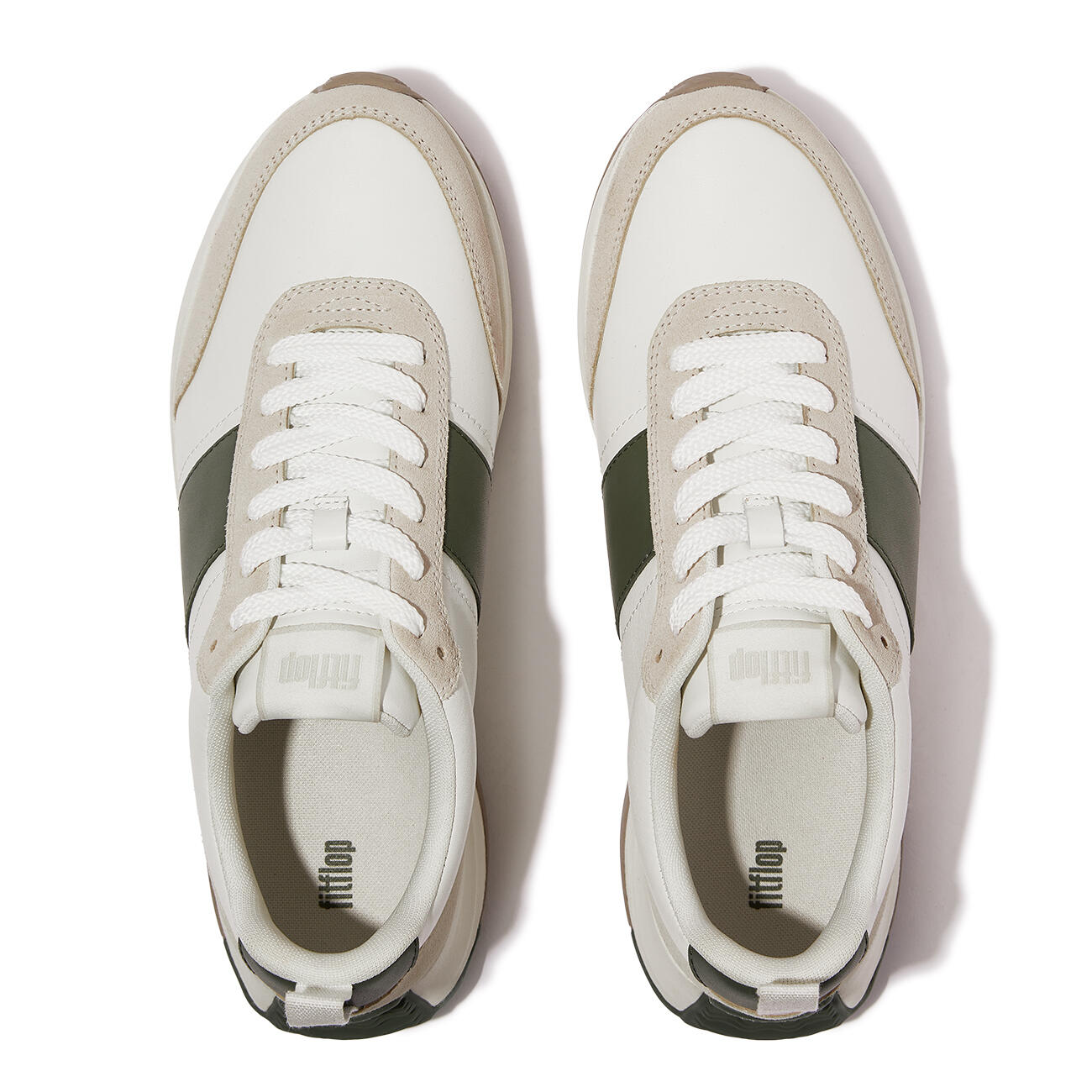 Baskets FitFlop F-Mode Flow cuir 5/7