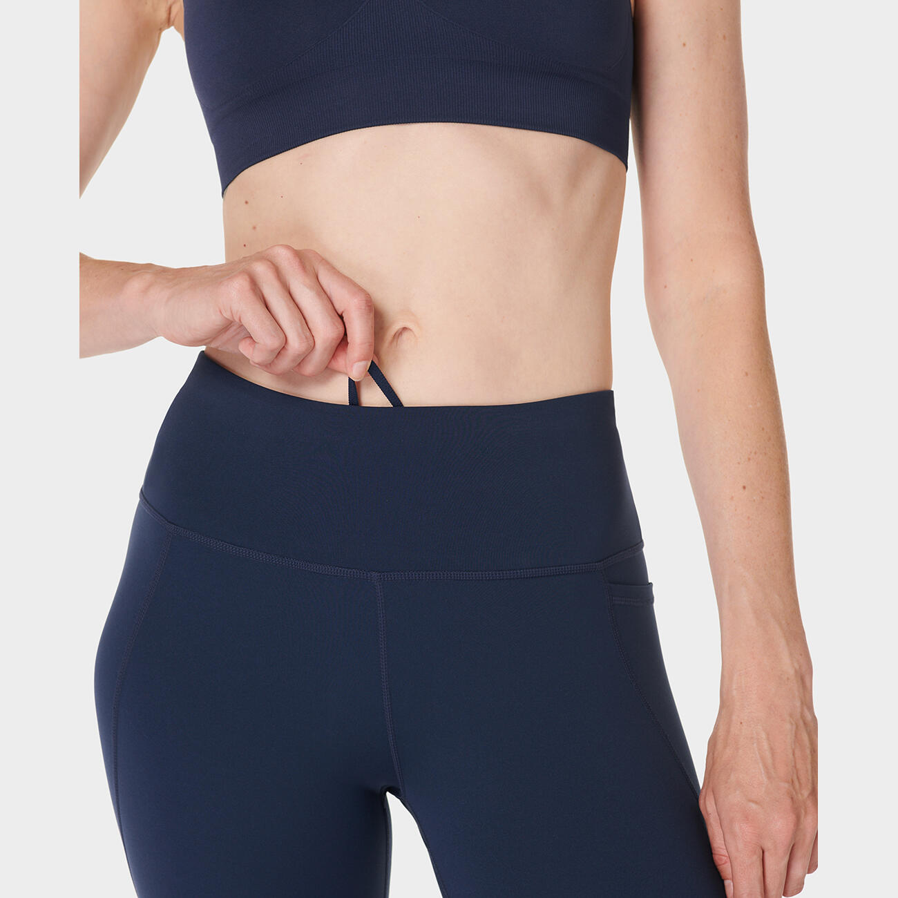 SWEATY BETTY Power Gym Leggings  DONKERBLAUW S 5/7