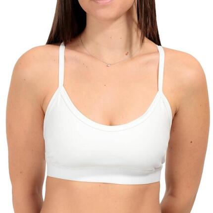 Brassière de Sport Blanc Femme Le Coq Sportif Tennis Pro