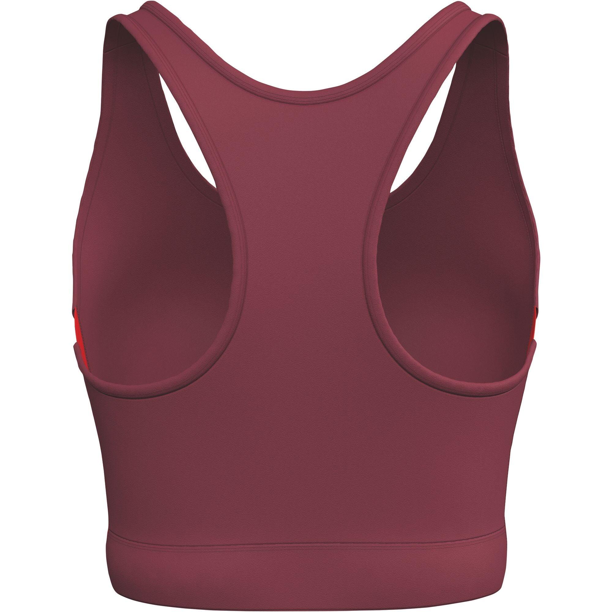 Erima T&F Wings sport-bh bordeaux/rood 5/5