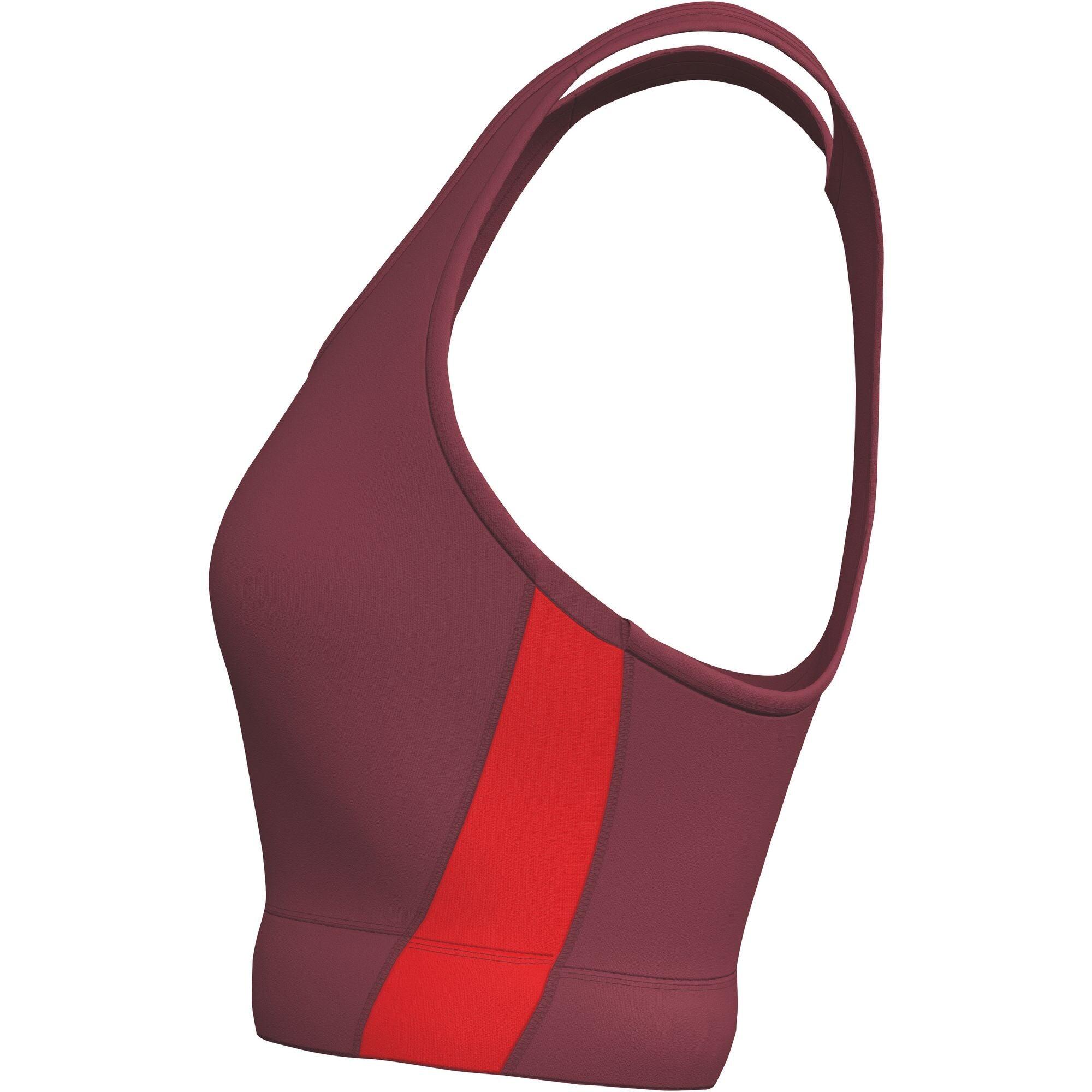 Erima T&F Wings sport-bh bordeaux/rood 4/5