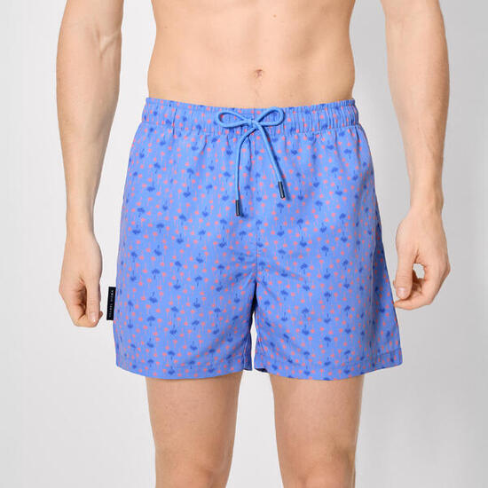 Maillot de bain une pièce à imprimé palmier