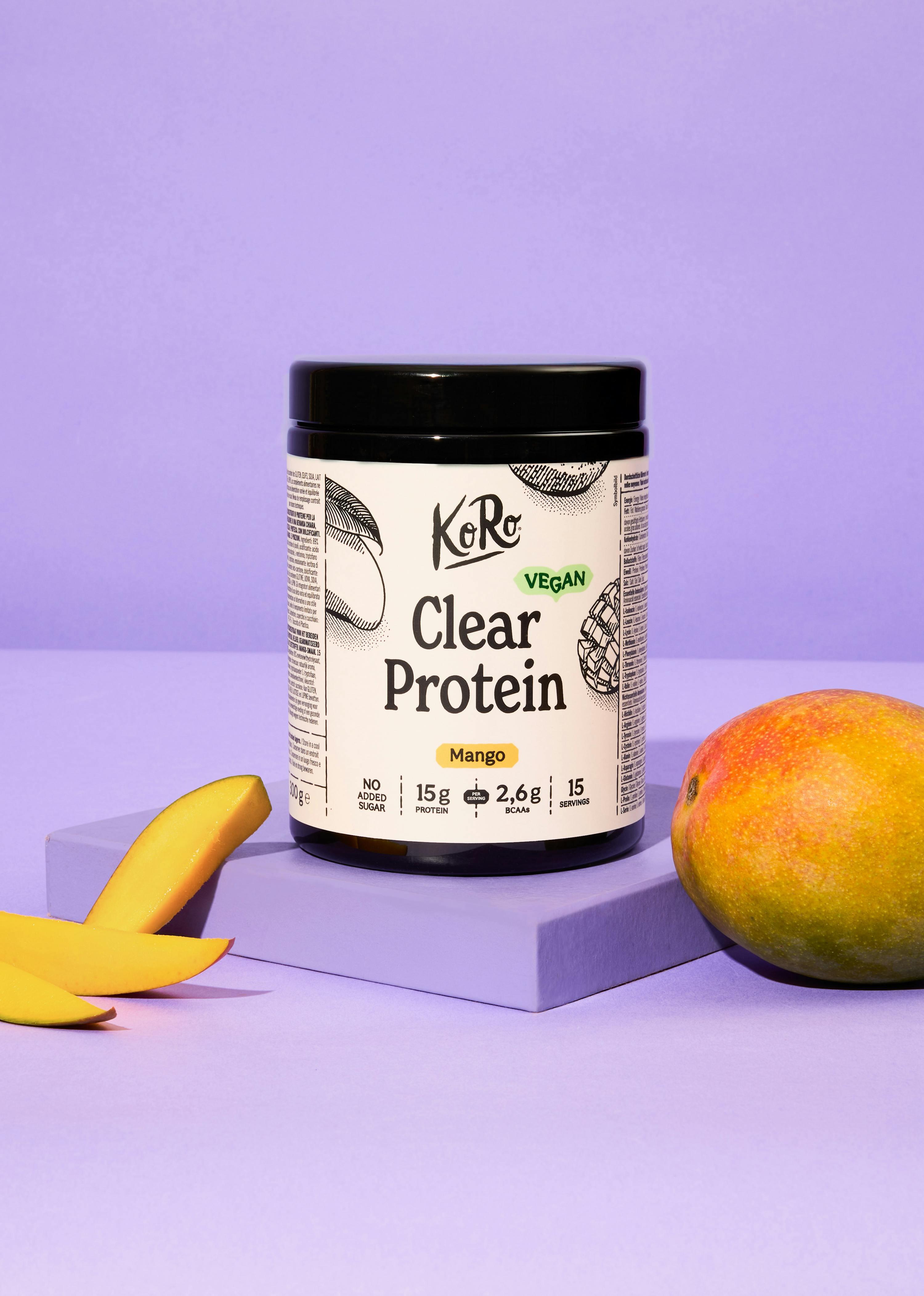 Clear protein vegan à la mangue 300 g 2/7