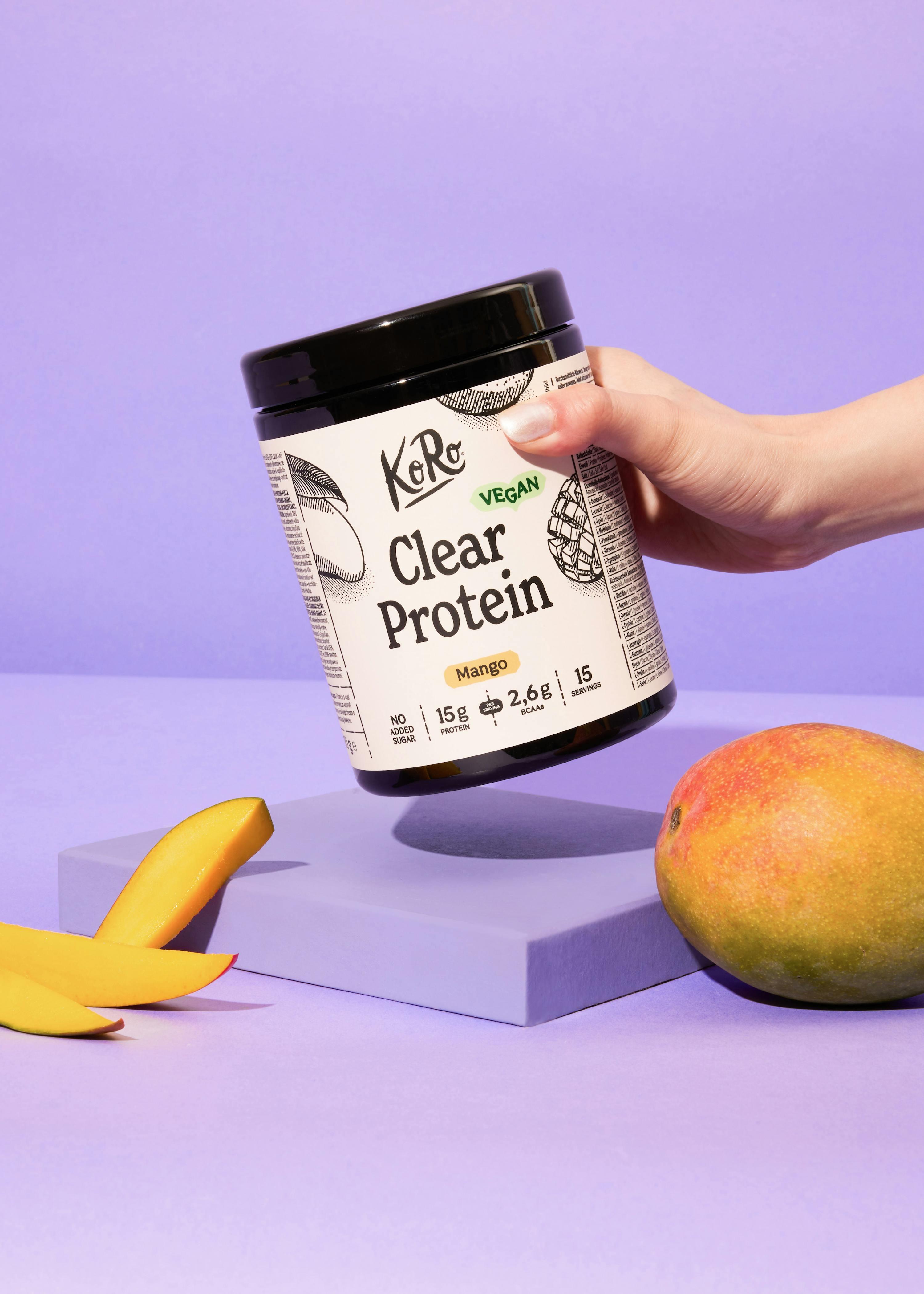 Clear protein vegan à la mangue 300 g 4/7