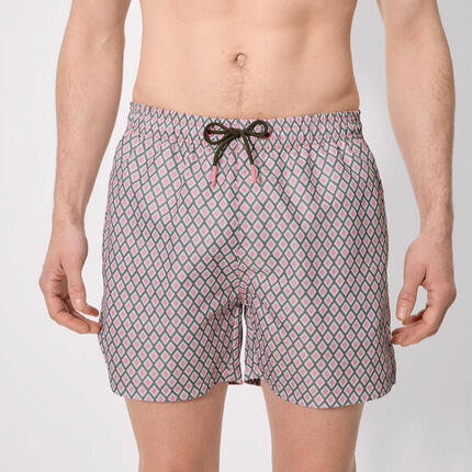 Maillot de bain une pièce à imprimé ethnique multicolore