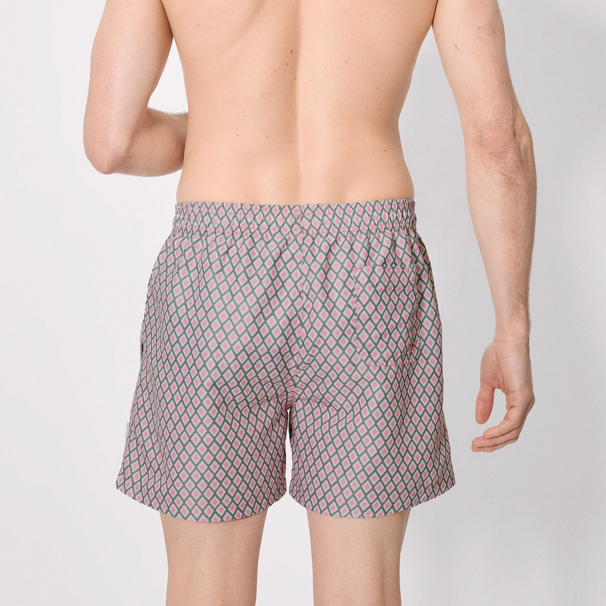 Maillot de bain une pièce à imprimé ethnique multicolore 2/4