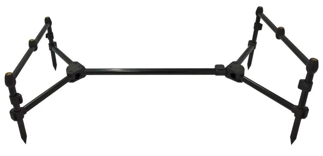 Soporte de cañas Mini Rod Pod para 3 cañas - estable con bolsa 2/4