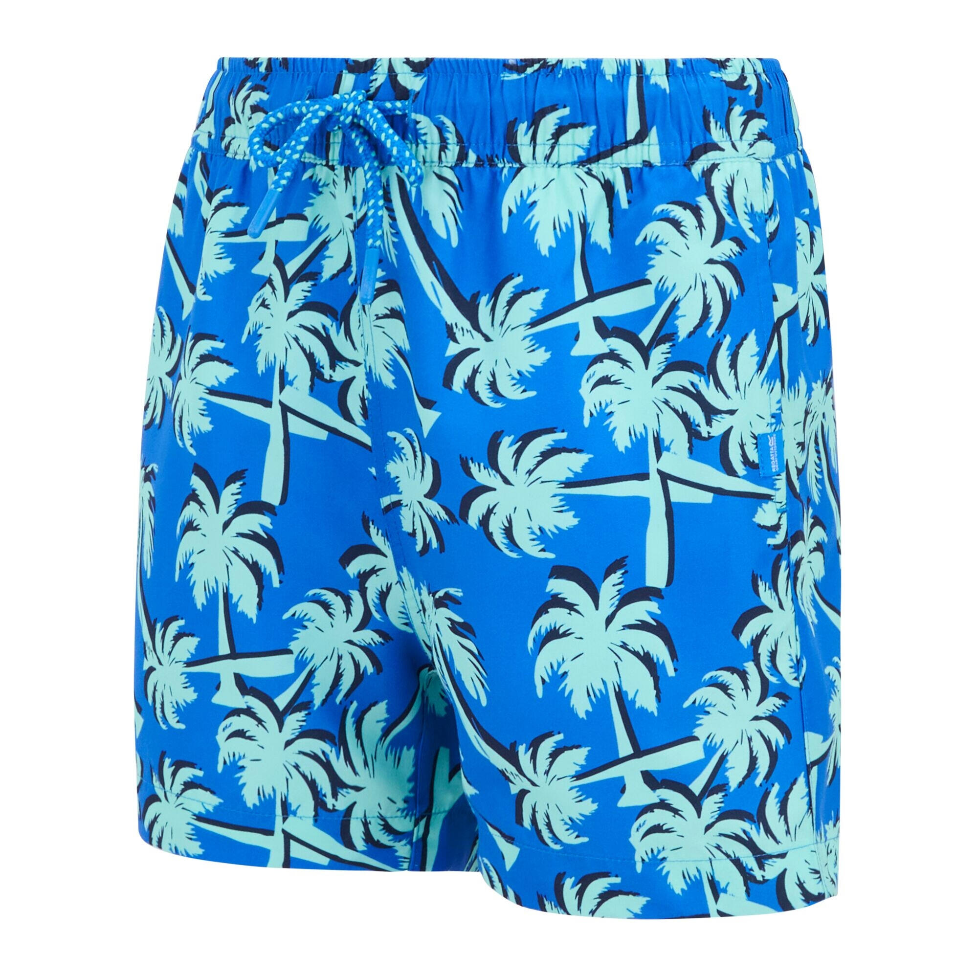 "Skander" Badeshorts für Kinder Jungen Sonic-Blau/Eisgrün 3/4