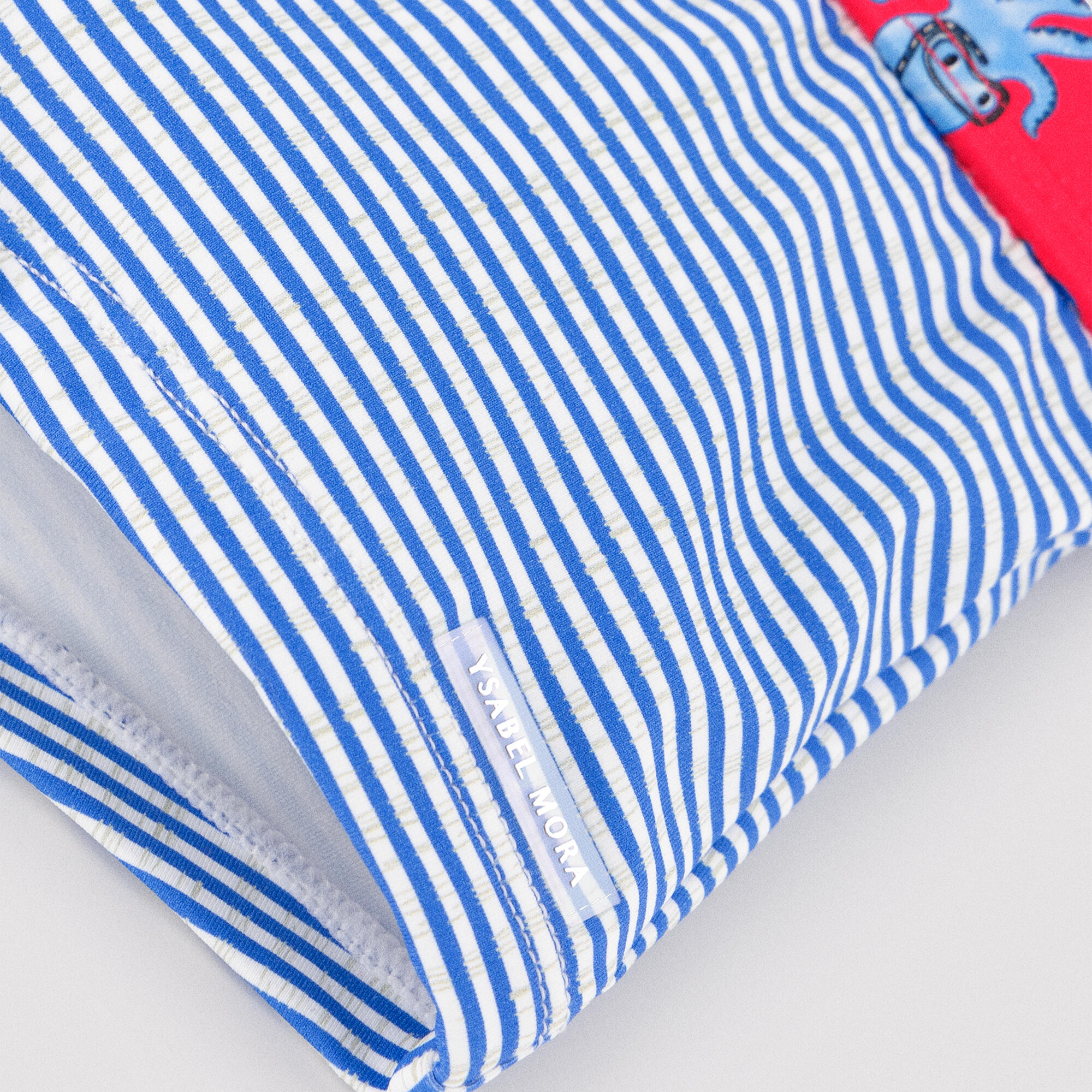 Bañador bóxer estampado pulpos y rayas 2/4