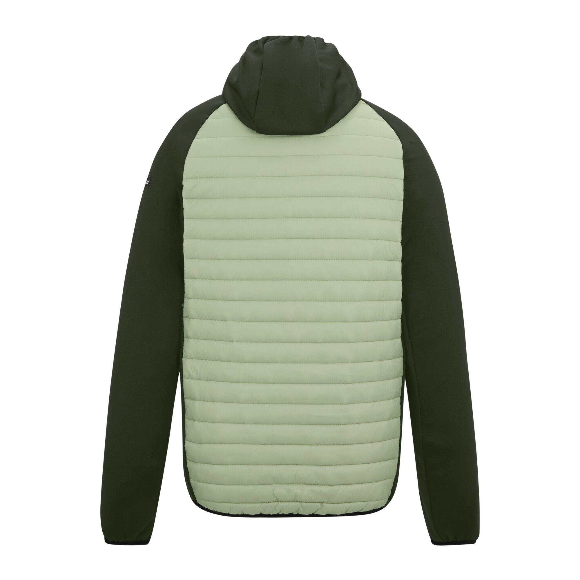 "Andreson" Hybridjacke für Herren Leichter Salbei/Dunkel-Khaki 2/4