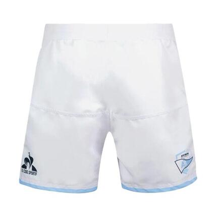 Aviron Bayonnais Short de Sport Blanc Homme Le Coq Sportif N°1 Optical