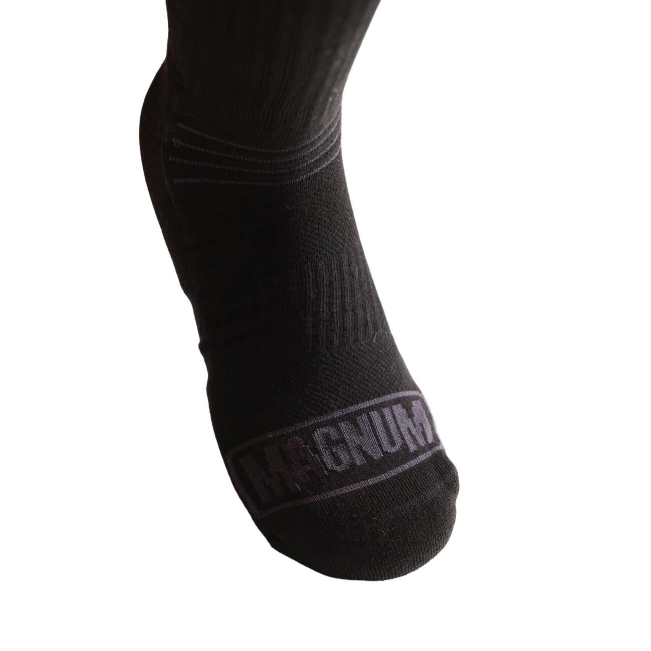 MAGNUM MAGNUM Coolmax – MX3 Socks 3-Pack  ZWART/HOUTSKOOL XL 7/7