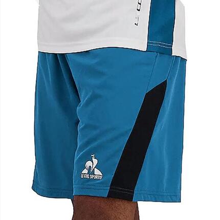Short de Sport Bleu Homme Le Coq Sportif Ess Sport