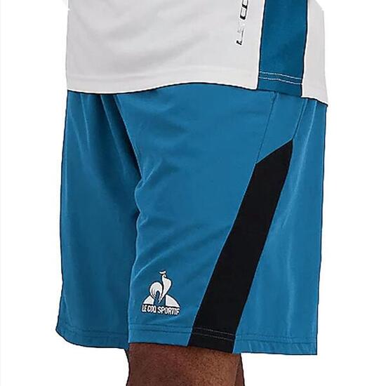 Short de Sport Bleu Homme Le Coq Sportif Ess Sport