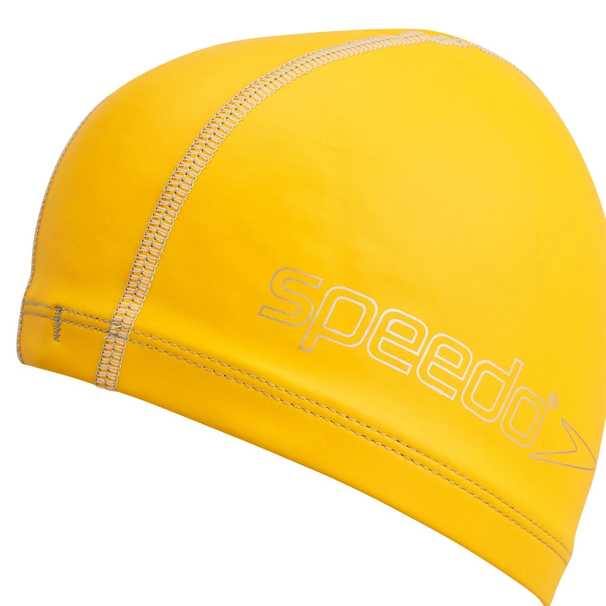 Kinder/Kids Badmuts met Pace logo (Geel) 3/3