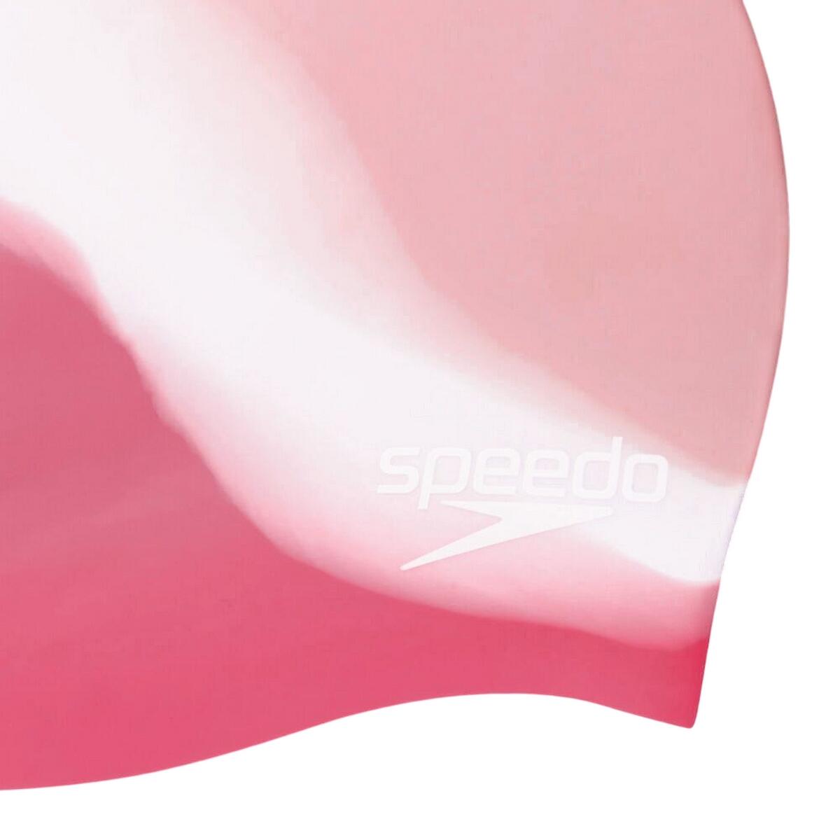 Kinderen/Kinderen Siliconen Badmuts (Oester/wit/roze) 2/2