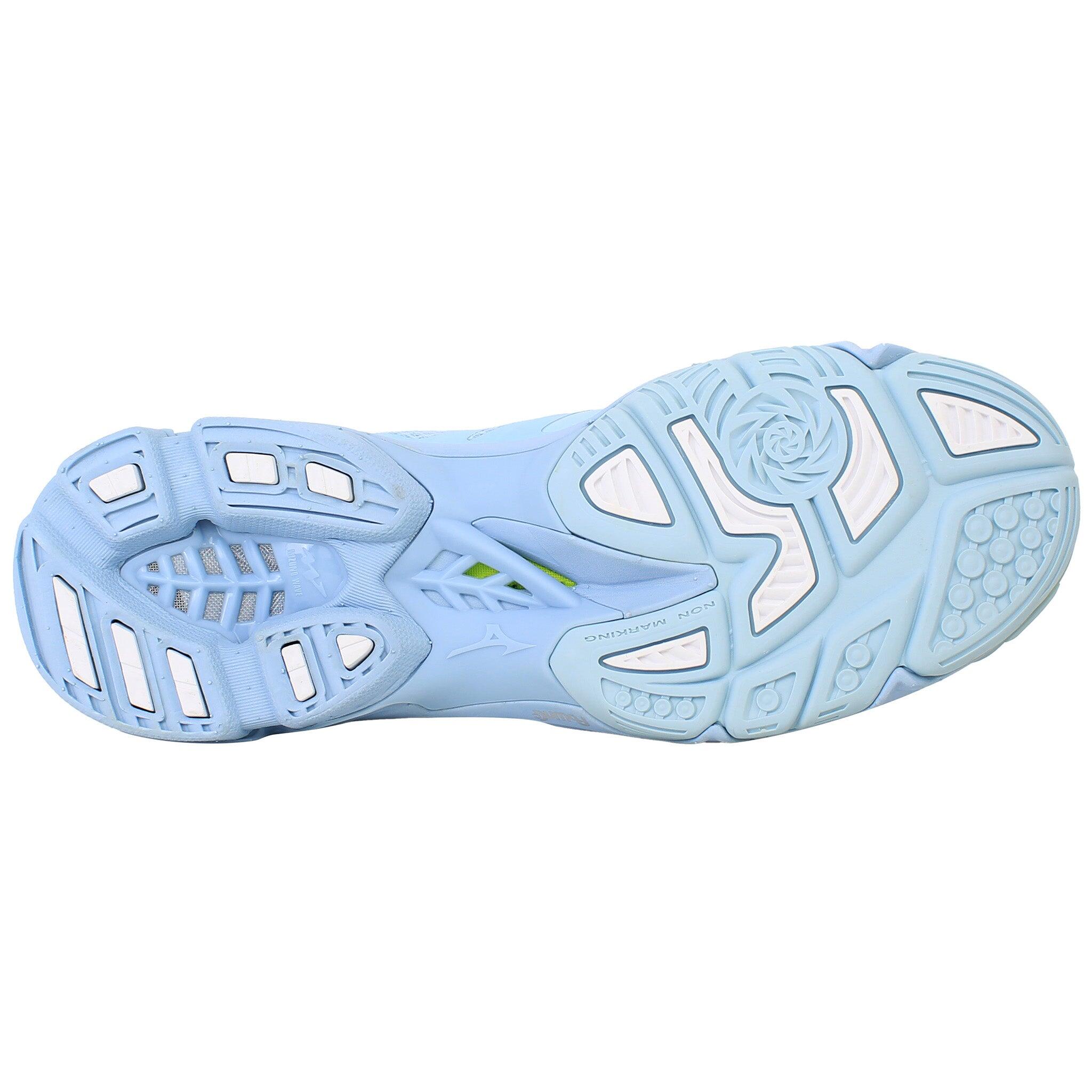 シューズ Mizuno WAVE LIGHTNING Z5 MID 10 Mizuno Wave Lightning Z5 Womens Blue Volleyball Shoes | Decathlon