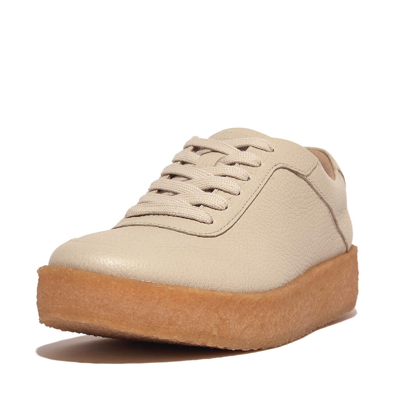 FITFLOP Rally Leren Sneakers  STEENBEIGE 36 7/7