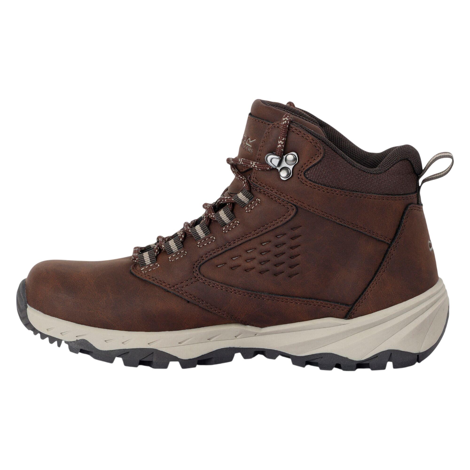 Botas de Senderismo de Impermeable Amble para Mujer Castaño 3/5